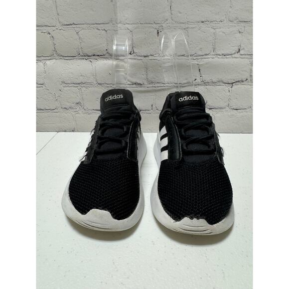 Boys Black Adidas Racer TR21 toddler athletic shoes size 8k - Picture 2 of 10